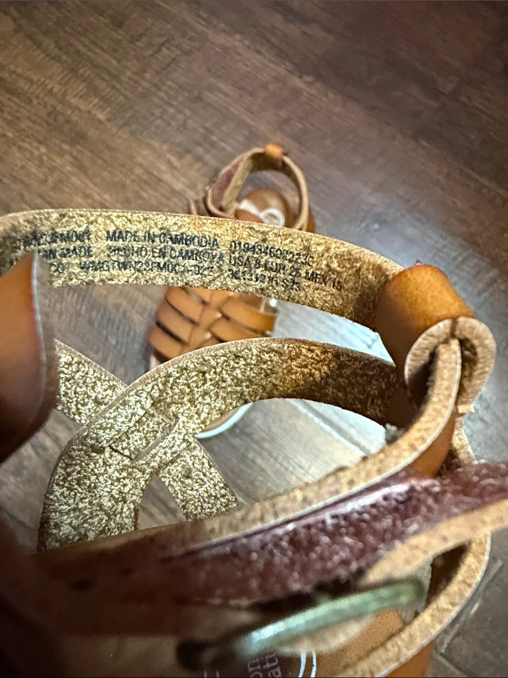 ☀️Brown Strappy Gladiator Sandals for Kids☀️